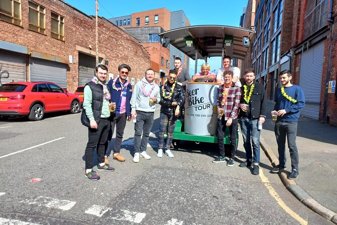 LIverpool beer or prosecco bike tour - Finishing Near Love Lane Brewery and Cains Brewery Village