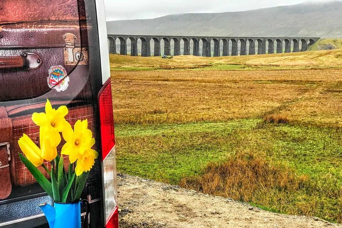 LIVERPOOL: Yorkshire Adventure - Sightseeing Day Trip Tour - Malham Cove from the right-hand window