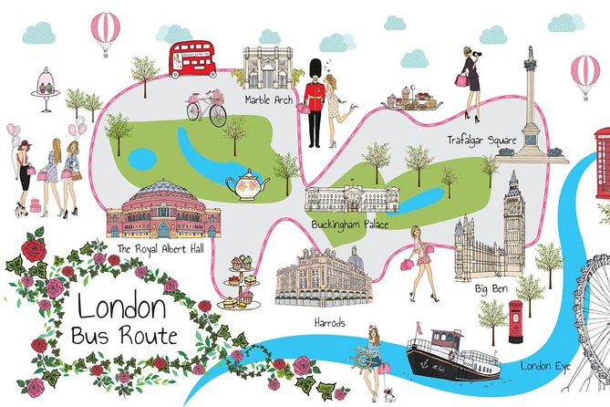 London: Afternoon Tea Bus Tour - 1960s Routemaster Bus - Warm weather and practical comfort