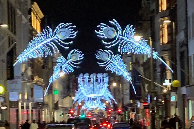 London Bespoke Black Cab Christmas Lights & Sights Private Tour - Harrods adds a famous department-store display