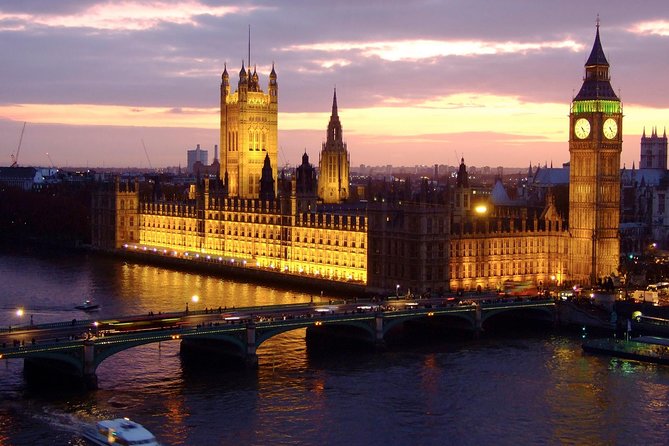 London by Night Independent Sightseeing Tour with Private Driver - South Bank adds people, lights, and river air