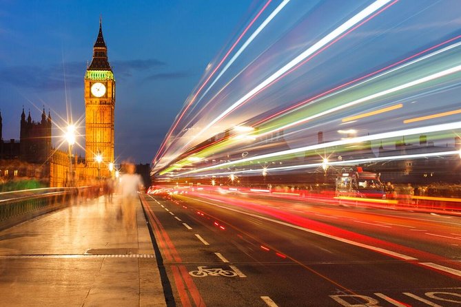 London by Night Sightseeing Open Top Bus Tour with Live Guide - The guide can make the whole ride
