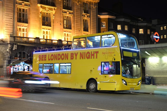 London by Night Sightseeing Tour - Open Top Bus - Seating, weather, and photography