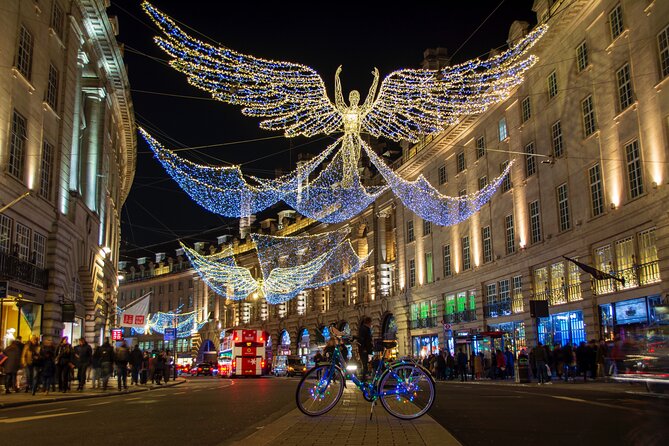 London Christmas Lights Bike Tour with Local Guide - Sloane Square and Harrods: an elegant start