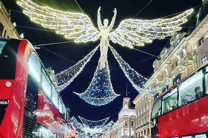 London Christmas Lights Private Guided Taxi Tour - Regent Street and Leicester Square photos