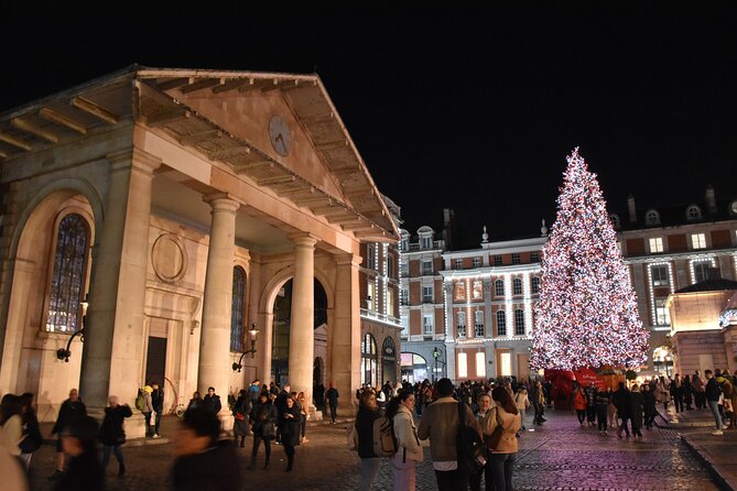 London Christmas Lights Private Walking Tour - Trafalgar Square connects Christmas with history