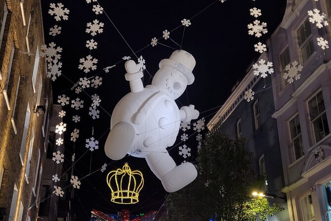 London Christmas Lights Private Walking Tour - Fortnum & Mason rewards an early start