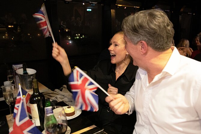 London Dinner Cruise on the Thames River - The Thames at night is the main event