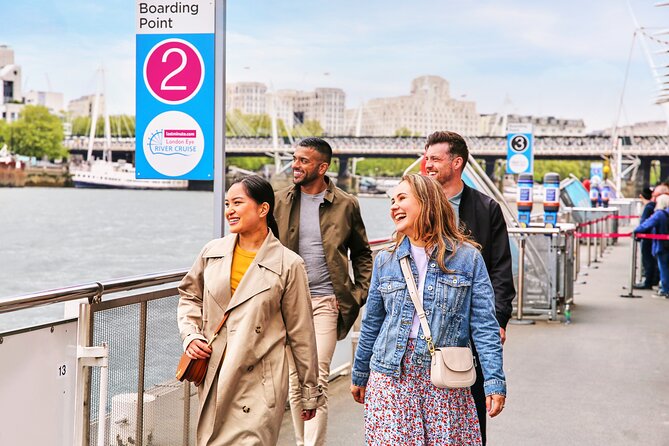 London Eye River Cruise - Choosing a seat and handling London weather