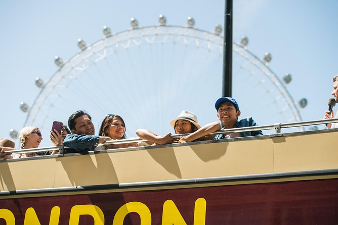 London Eye Ticket, Big Bus Hop-on Hop-Off Tour & River Cruise - The red route covers London’s central sights