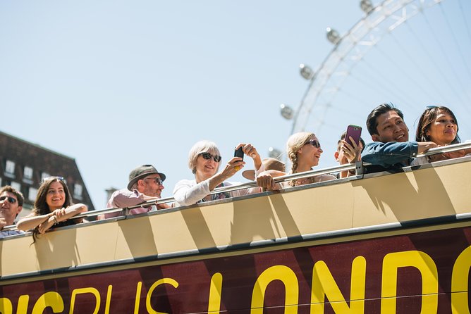 London Eye Ticket, Big Bus Hop-on Hop-Off Tour & River Cruise - The blue route is best for parks, museums, and elegant London