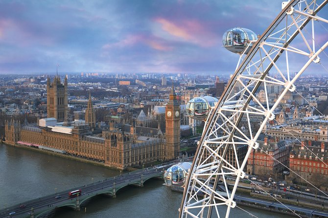 London Eye Ticket, Big Bus Hop-on Hop-Off Tour & River Cruise - The Thames cruise gives you London’s best change of pace