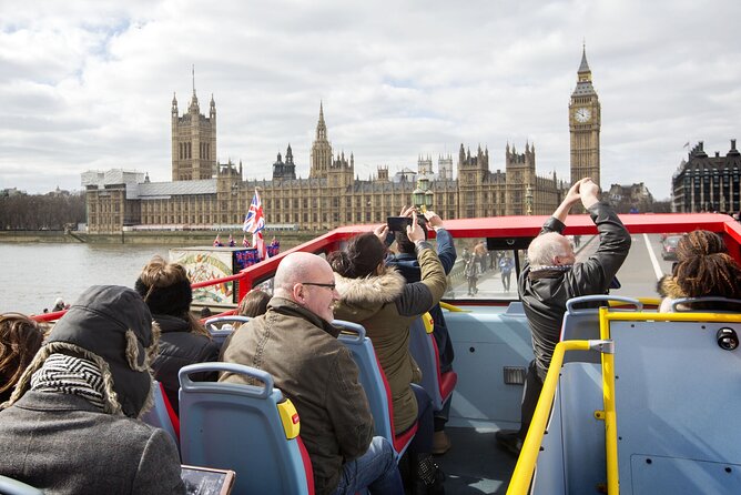 London: Harry Potter Walk, Hop-on Hop-off Bus Tour and Cruise - The bus route covers the big London checklist