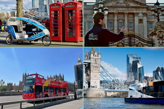 London: Harry Potter Walk, Hop-on Hop-off Bus Tour and Cruise - A Thames cruise between Westminster and Tower Pier