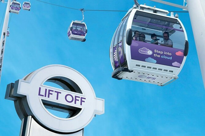 London: IFS Cable Car + Uber Boat Hop-On Hop-Off 1 Day River Pass - Central London from the Thames