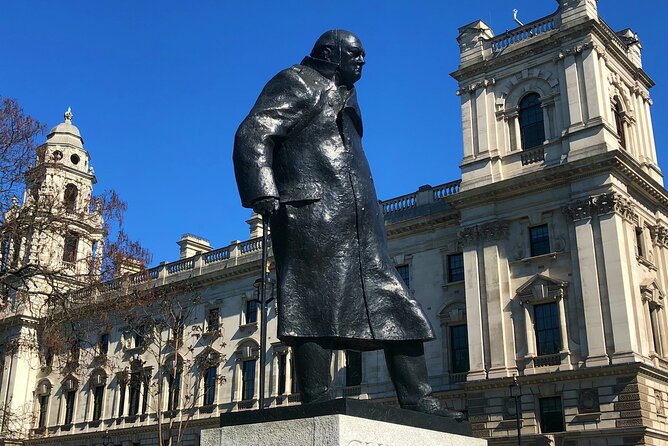 London in WW2 Walking Tour with Churchill War Rooms Visit - Parliament Square and the idea of democracy
