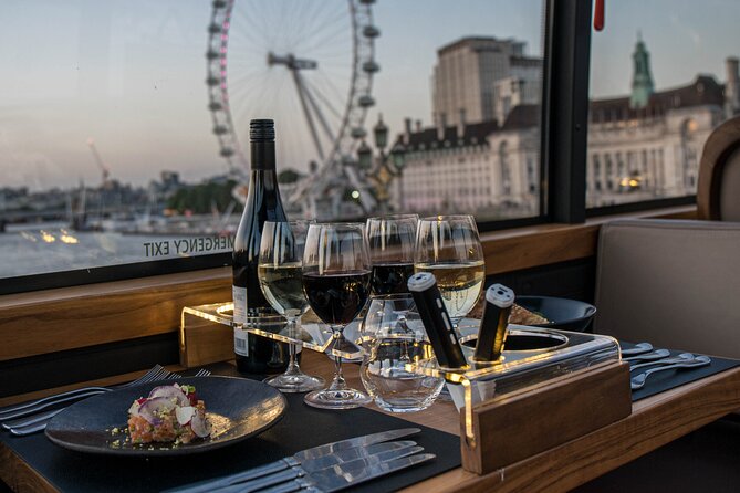 London Luxury Dinner Experience with Panoramic City Views - London Bridge and The Shard