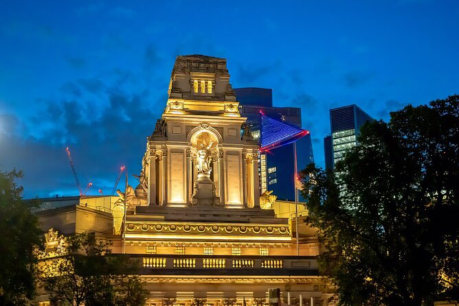 London Night Tour See the City Lights - St Paul’s dome above the city