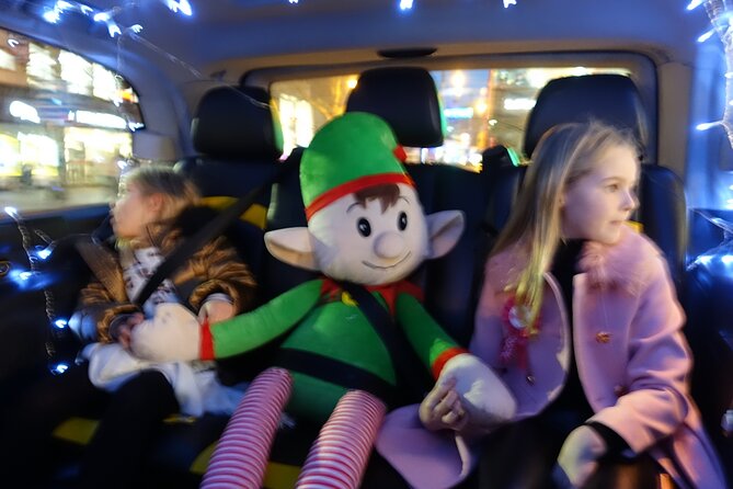 London Private Christmas Lights Taxi Tour with Pick Up - What the driver adds to the evening