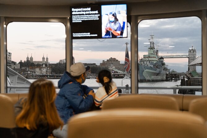 London Roundtrip Thames Cruise Uber Boat by Thames Clippers - A river ride, not a narrated cruise