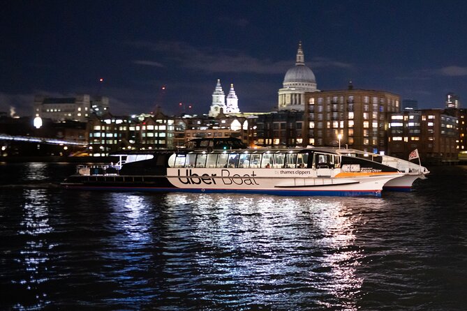 London Roundtrip Thames Cruise Uber Boat by Thames Clippers - Is the $29.76 price good value?