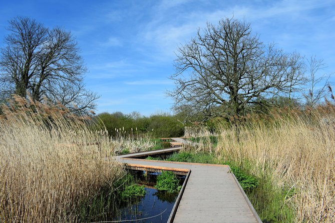 London's Best Kept Secret Bike Tour - The working waterwheel and the monastery site
