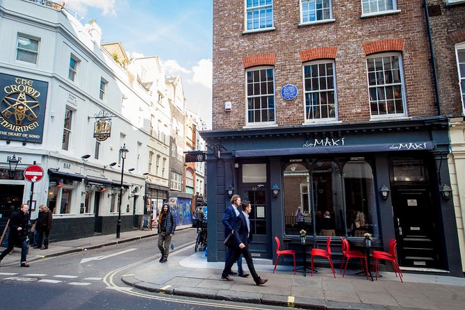 London Soho District Guided Walking Tour Semi-Private 12ppl Max - The ideas behind the streets