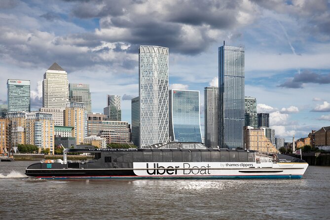 London: Uber Boat - Single Journey River Thames Cruise - Choosing your pier and direction