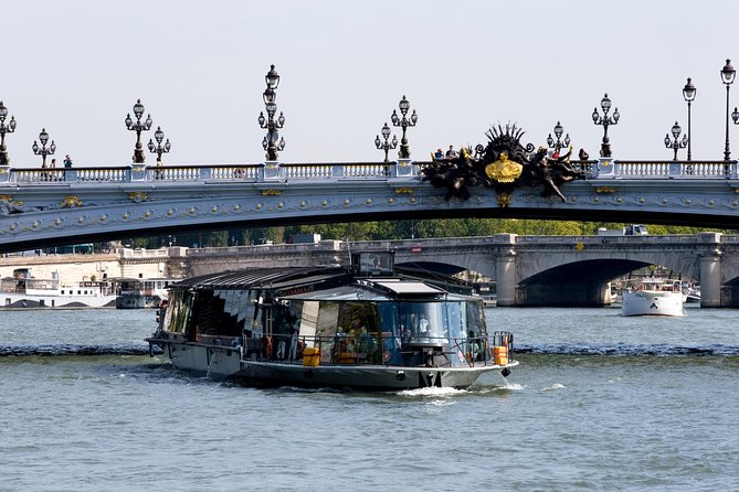Luxury Paris Day Trip from London with Seine River Lunch Cruise - Seeing Paris from an air-conditioned coach