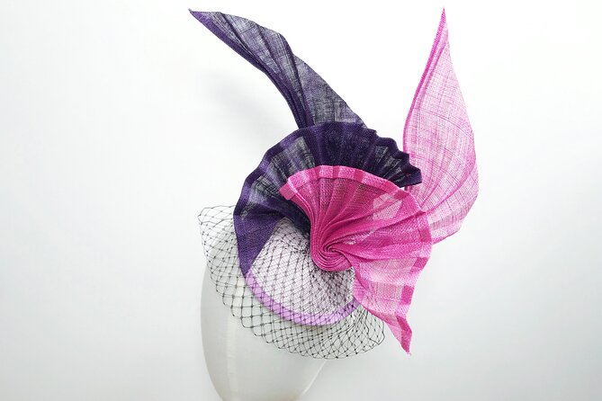 Make a Fascinator Hat with a Designer in London - Starting with a hat lesson at 11 a.m.