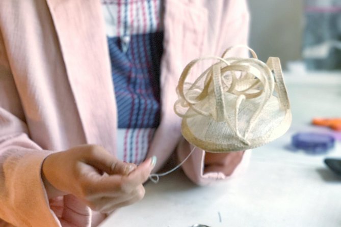 Make a Fascinator Hat with a Designer in London - A good choice for family and friends