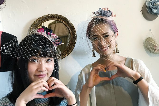Make a Fascinator Hat with a Designer in London - What the price includes at $165.13