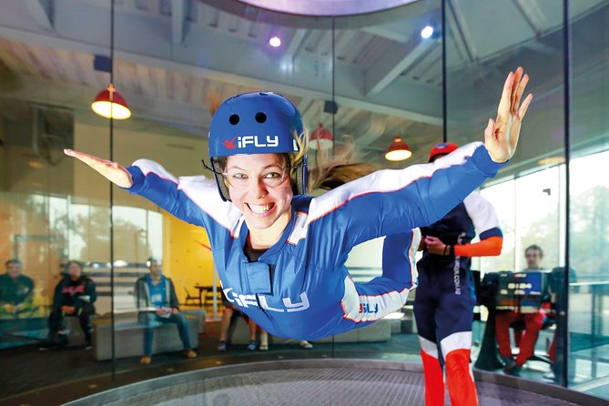 Milton Keynes iFLY Indoor Skydiving Experience - 2 Flights & Certificate - Arrive early at 602 Marlborough Gate