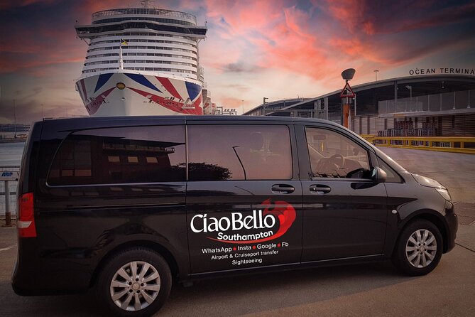 Minibus from Heathrow Airport to Southampton via Netley Abbey - Key points to know before booking