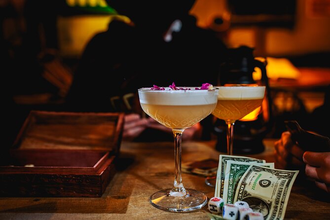 Moonshine Saloon Wild West Cocktail Experience - Cassidy’s story, games, and the threat of the Sheriff