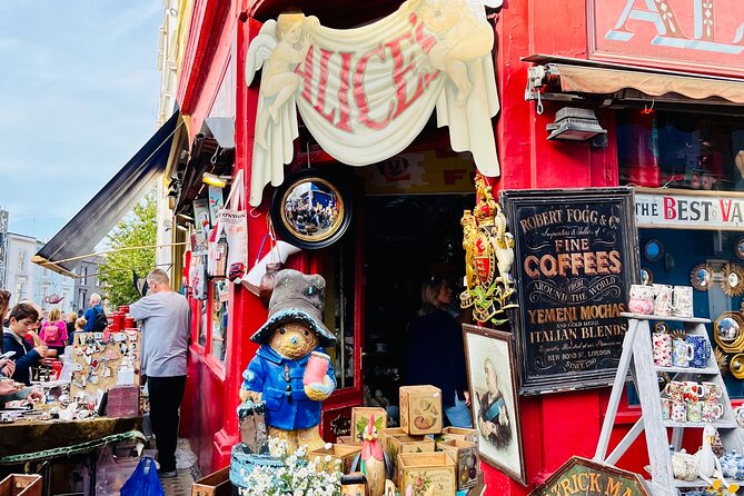 Notting Hill Walk Celebrities and Film Locations - Portobello Road and the Saturday market