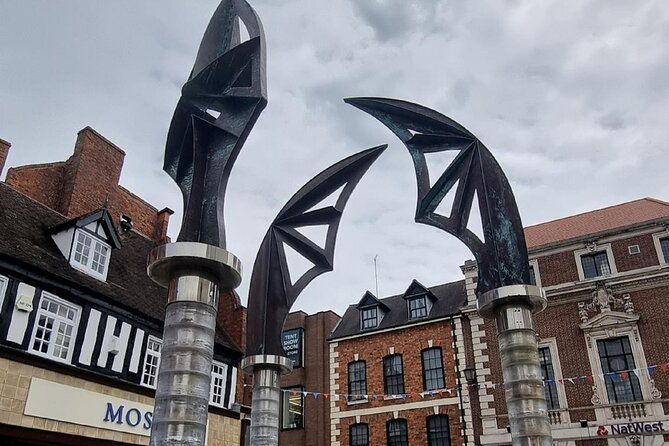 On the Origins of Charles Darwin: A Self-Guided Audio Tour of Shrewsbury - Saint Alkmunds Church and Old Market Hall