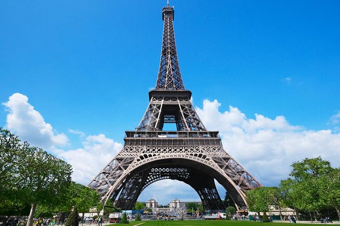 Paris by Rail with Sightseeing Bus and River Cruise - The Eiffel Tower and Champ de Mars