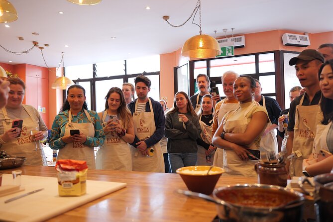Pasta Making with Unlimited Prosecco in London's West End - Flour, Eggs, and the Italian Pasta Tradition