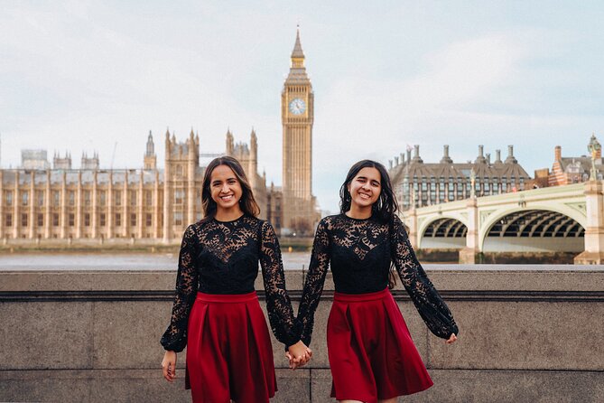 Photoshoot in London with Professional Photographer - From camera to private online gallery