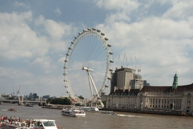 Private Driver Guided Tour of London - The London Eye: a paid view with a fixed rhythm