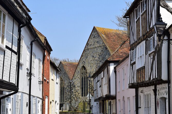 Private Half-Day Trip to Picture Postcard Villages of East Kent from Dover Including Traditional Cream Tea - Walking through medieval Sandwich