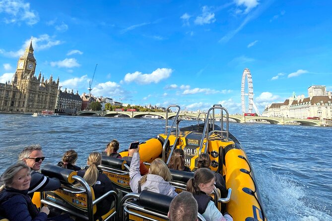 PRIVATE HIRE 45 min Speedboat Tour - Embankment/Westminster Pier - What the private charter adds