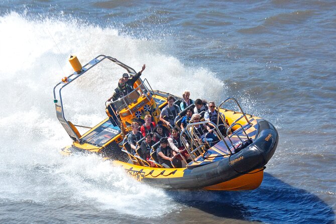 PRIVATE HIRE SPEEDBOAT 'THAMES BARRIER EXPERIENCE - 70 minutes from Embankment - From Embankment Pier to the open river