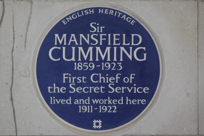 Private James Bond Fictional and Film Spy Tour of London - Ian Fleming at Admiralty House