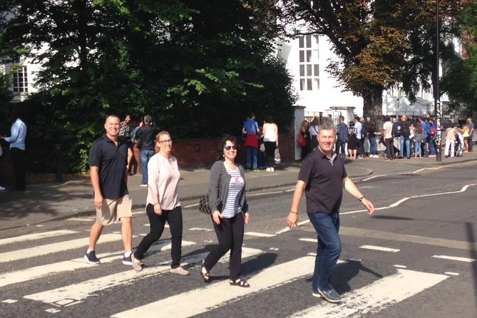 Private London Beatlemania Tour in an Iconic Black Cab - EMI House puts the music in context