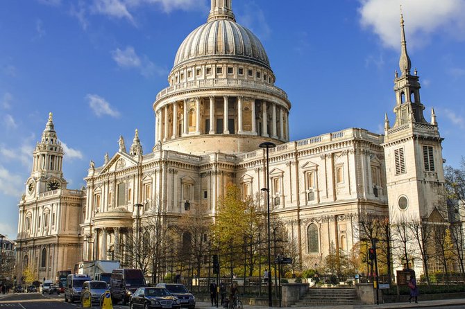 Private London Panoramic Tour by Car with Pick Up From Your Hotel - St. Paul’s Cathedral from the outside