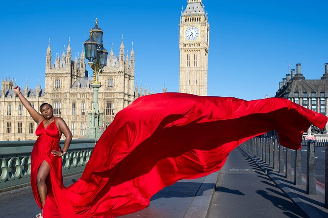 Private Photography of Flying Dress Africa - Timing, light, and London weather