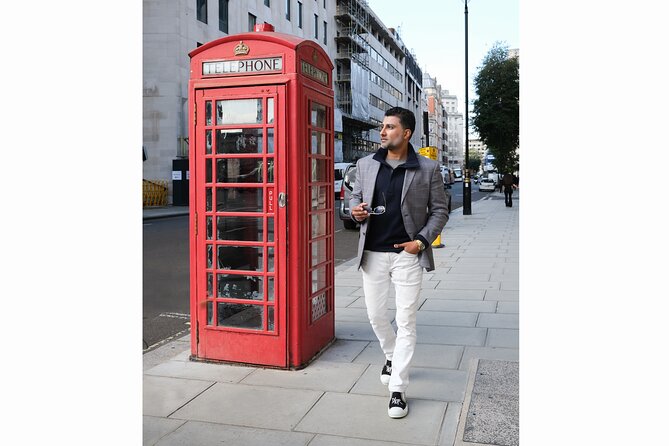Private Photoshoot in London - What happens during the one-hour session