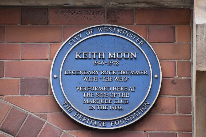 Private Rock 'n' Roll Music Tour of Central London - From the London Palladium to rock’s back rooms